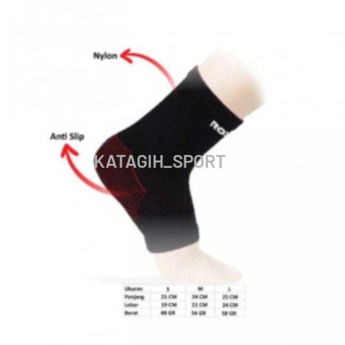 Ankle Support Pergelangan Kaki Rox RXQ-865 Original / Pelindung Pergelangan Kaki / Dekker Tumit
