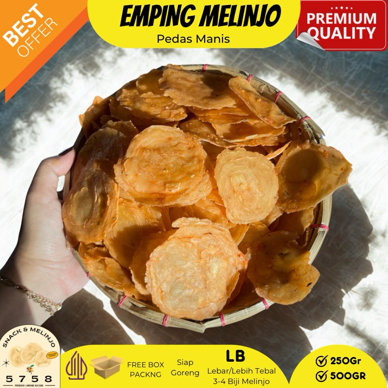 

EMPING MELINJO RASA PEDAS MANIS -LB - ASLI LIMPUNG