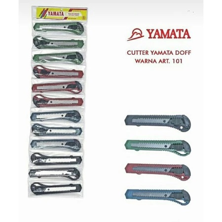 

Satuan (Pcs) - Cutter Besar Yamata Doff Renteng / Pisau Cutter Besar
