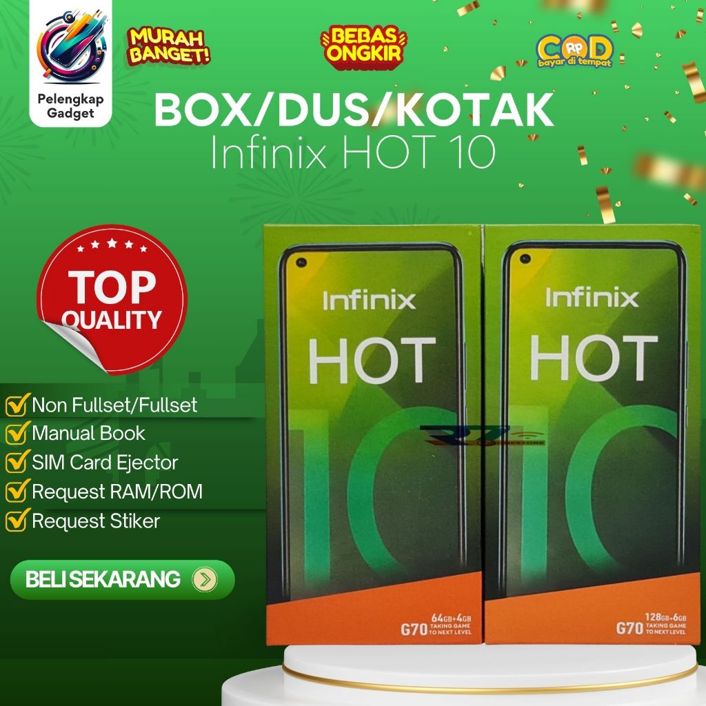 

BOX/DUS/KOTAK Infinix HOT 10