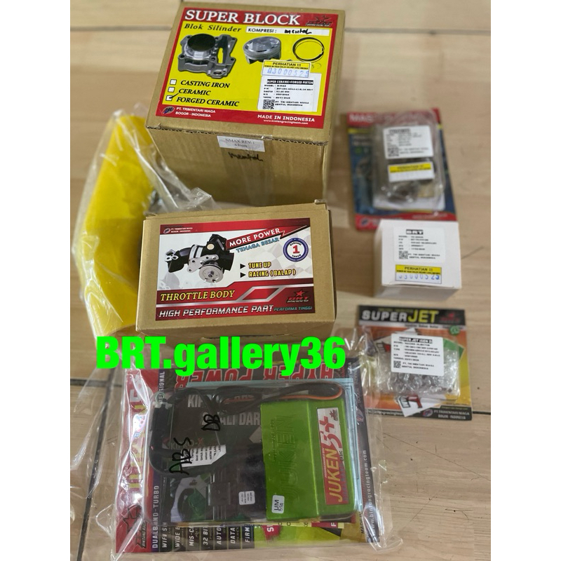 paket BRT bore up aerox new 183cc