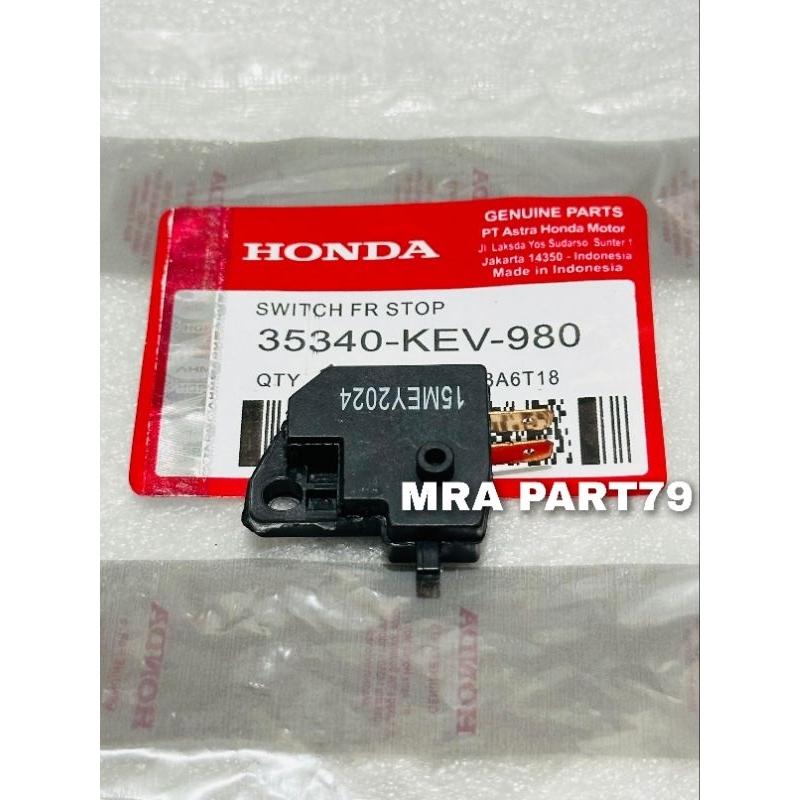 Switch rem depan kanan KEV-980 Vario 125 Fi old 2012-2015, Vario 125 esp led 2015-2017, Vario 150 le