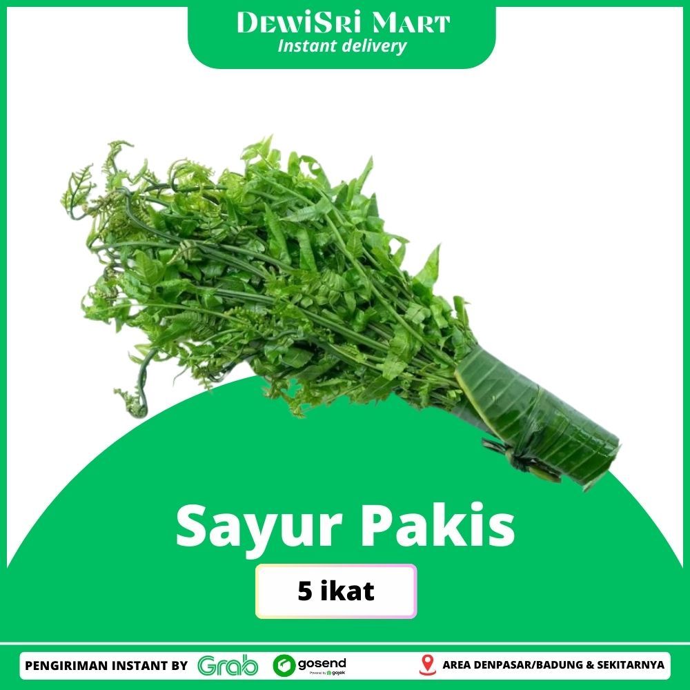 

Pakis Fresh 5 Ikat - Dewi Sri Mart