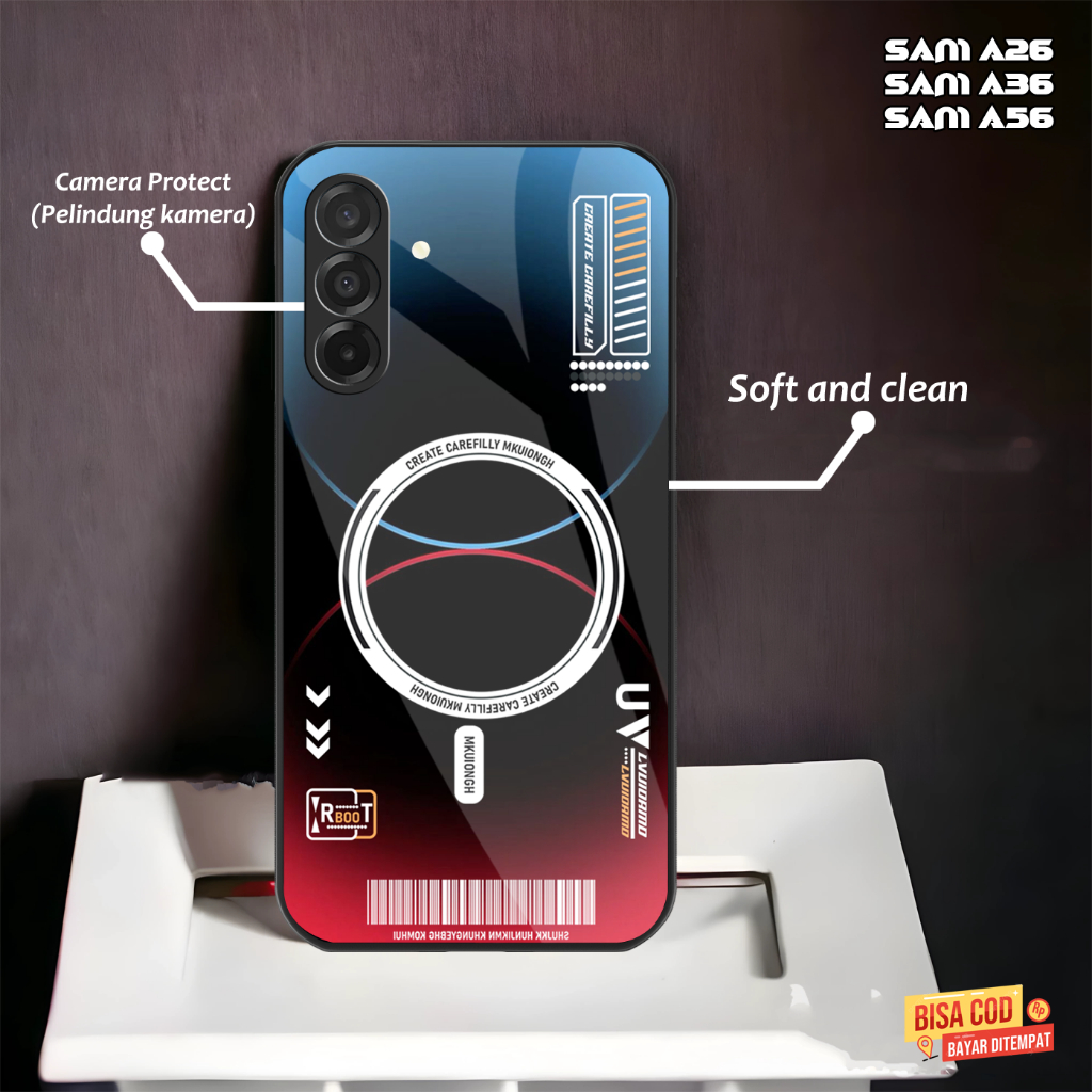 Casing For Samsung A26 Terbaru Case Pelindung Body dan Kamera Samsung A26 Silikon Smartphone Samsung