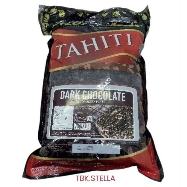 

MERCOLADE TAHITI DARK CHOCOLATE FLAKE 1 KG / COKLAT FLAKE