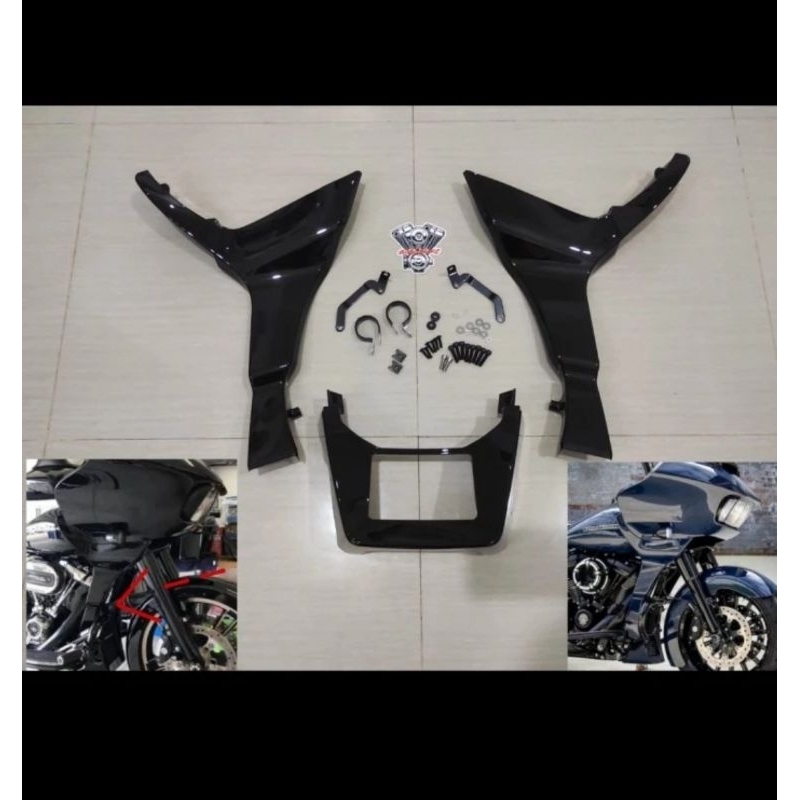 spoiler fairing harley road glide spoiler road glide