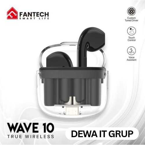 FANTECH TW10 / TW-10 WAVE 10 TWS AUDIO PREMIUM QUALITY GARANSI