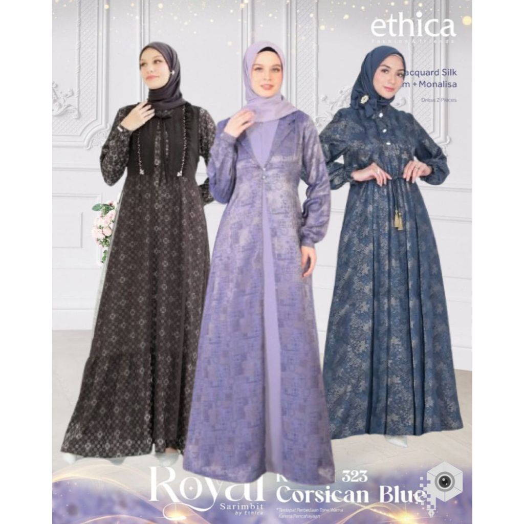 [READY] PROMO GAMIS ETHICA KAGUMI ETHICA TERBARU KAGUMI 323 CORSICAN BLUE KAGUMI   KAGUMI 332 POWDER