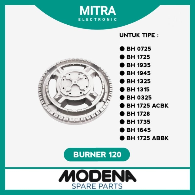 MODENA BURNER 120# Burner Kompor MODENA ORIGINAL