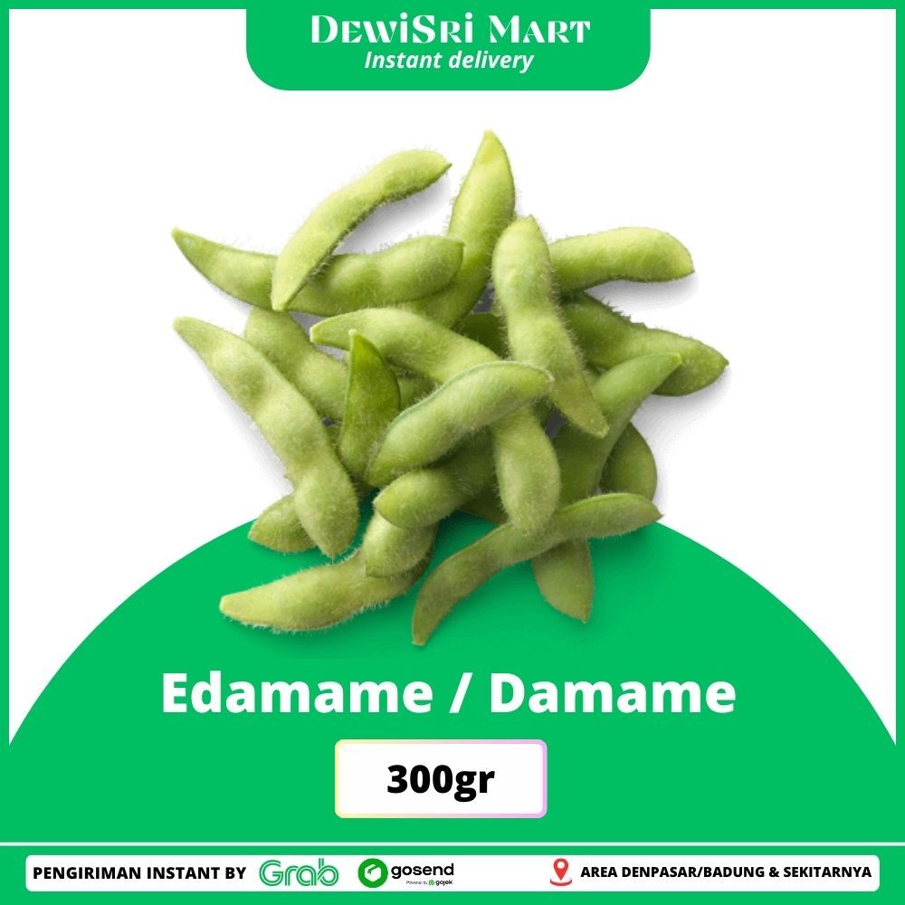 

Edamame / Damame Fresh 300gr - Dewi Sri Mart