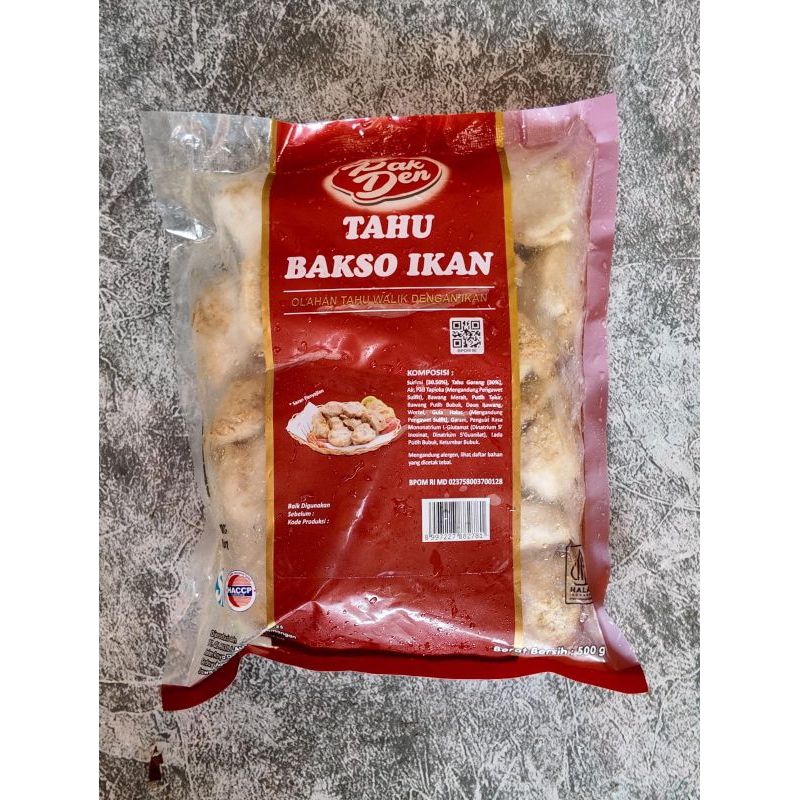 

Pak Den Tahu Bakso Ikan 500gr