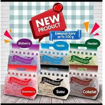 

[1Bag Ecer] BARCELONA ASTOR BAG 1DUS ISI 4BAG BESAR 500GR