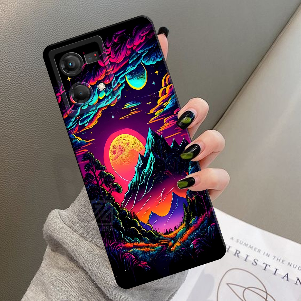 Case Oppo Reno 7 4G - Fashion Case Mix - ZELORA - Sofcase Oppo Reno 7 4G - Casing Oppo Reno 7 4G - K