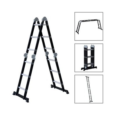 Krisbow Tangga Lipat Aluminium 3 Meter / Double Aluminium Ladder Multifungsi
