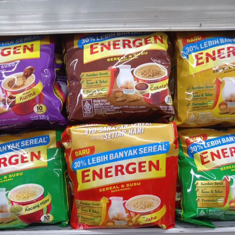 

ENERGEN SEREAL & SUSU 10×32GR