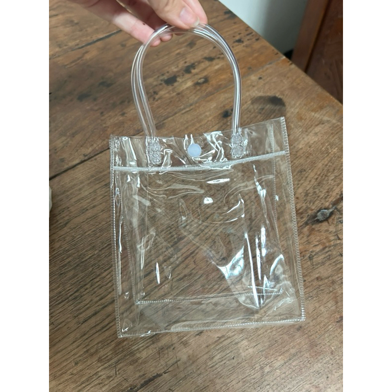 

Tas Mika Kancing Transparan / Goodie Bag Mika