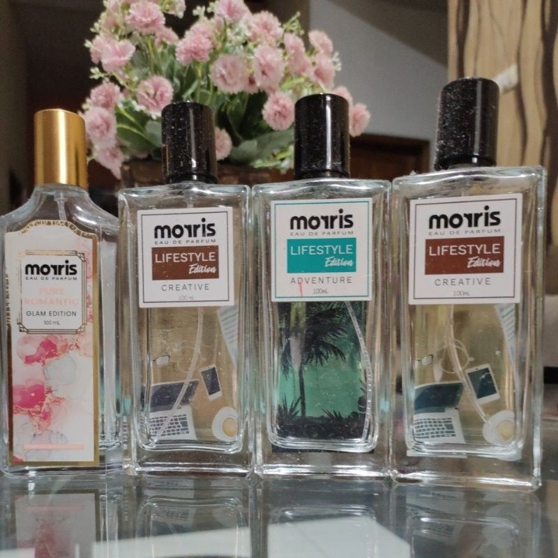 botol kosong/bekas parfum 100ml morris