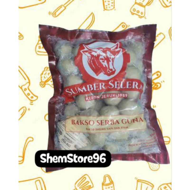 

Bakso Sumber Selera Serbaguna isi 50 pcs