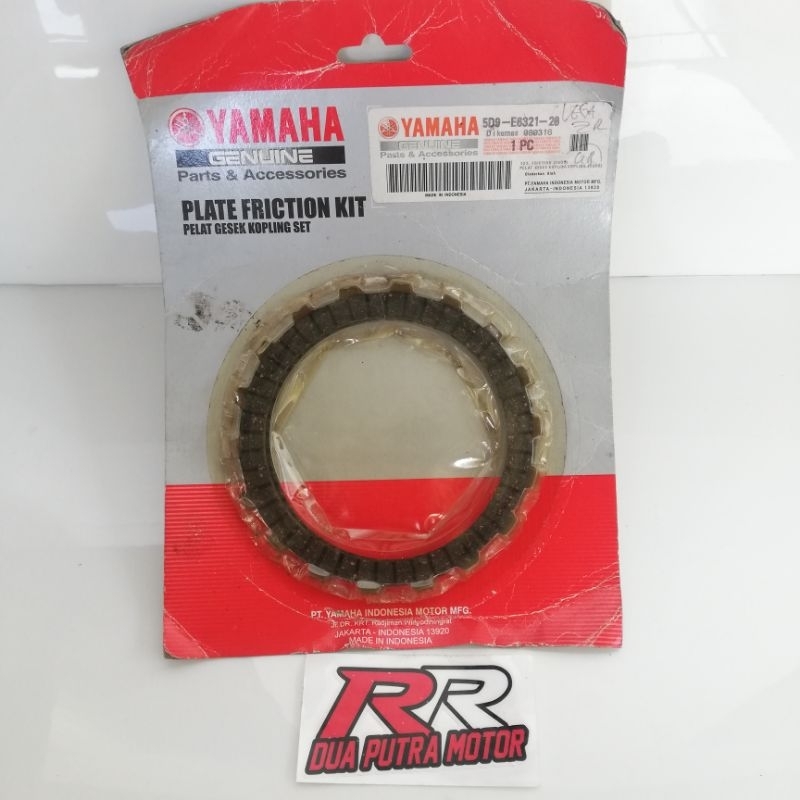 kampas plat kopling kecil original ori yamaha vega zr rr jupiter z new Z1 robot 115 5D9
