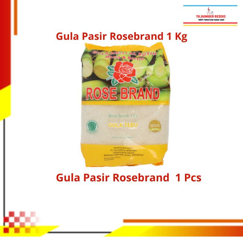 

Gula Pasir Rosebrand Gula Tebu 1 Kg PROMO MURAH/ Rosebrand Gula Pasir Gula Tebu 1 Kg PROMO MURAH