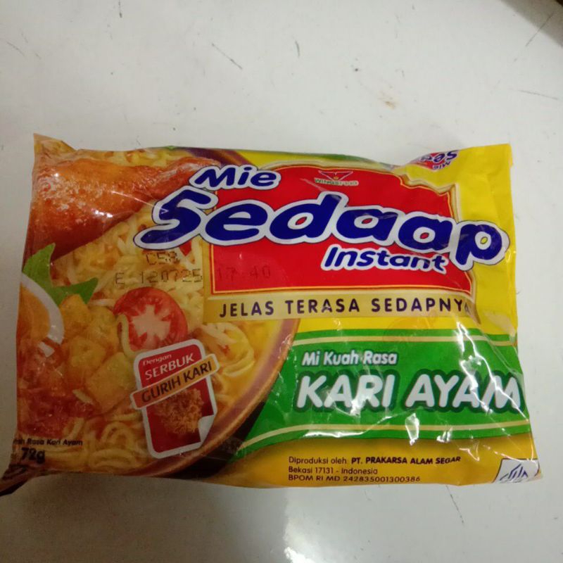

Mie Sedaap Kari Ayam 72gr