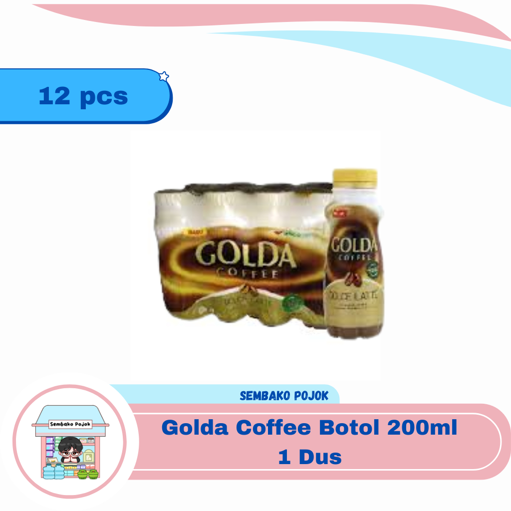

Golda Coffee Botol 200ml 1 Dus