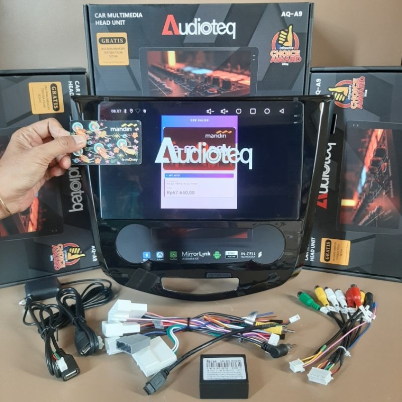 HEAD UNIT ANDROID XTRAIL T32 ( 2.0 CC ) 2014 - UP ANDROID 10 INCH AUDIOTEQ NFC RAM 2/64 GB NISSAN XT