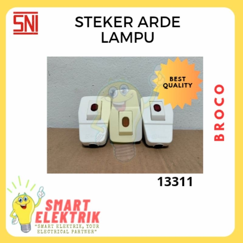 BROCO - Steker Lampu Broco-13311