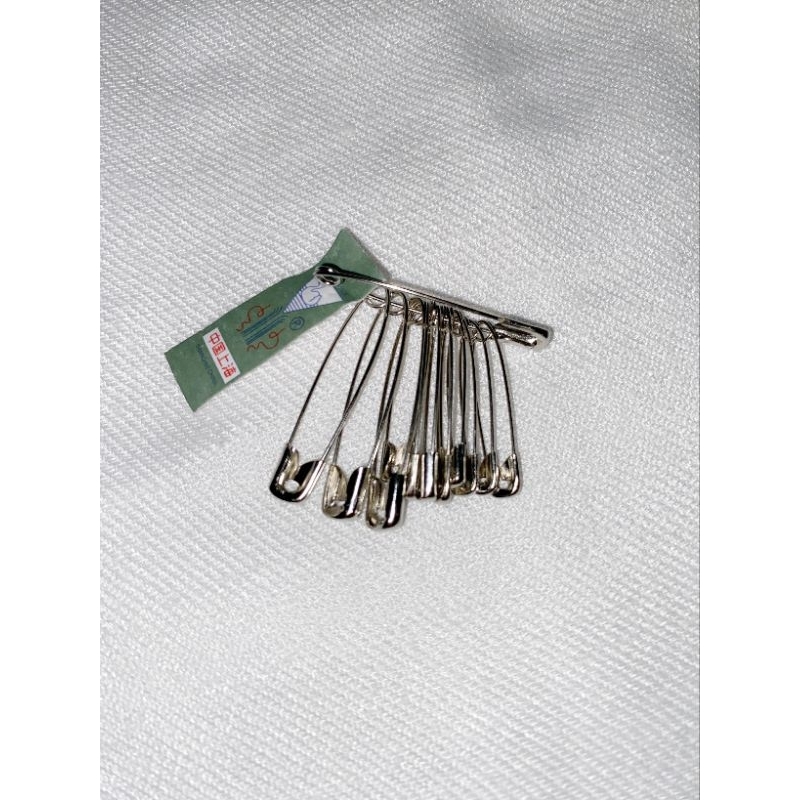 PENITI BESAR KECIL 1 SET 12PCS PENITI HIJAB PENITI SILVER