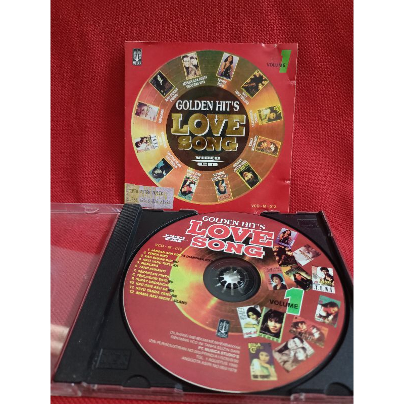 VCD Golden Hits Love Songs