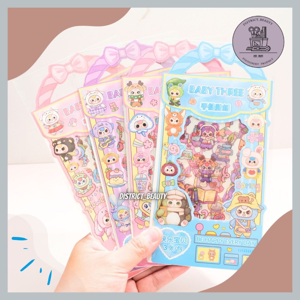 

STIKER BABY THREE STIKER KARAKTER LUCU STICKER PVC MOTIF BABY THREE SZ 335 STIKER ANAK LUCU TERMURAH