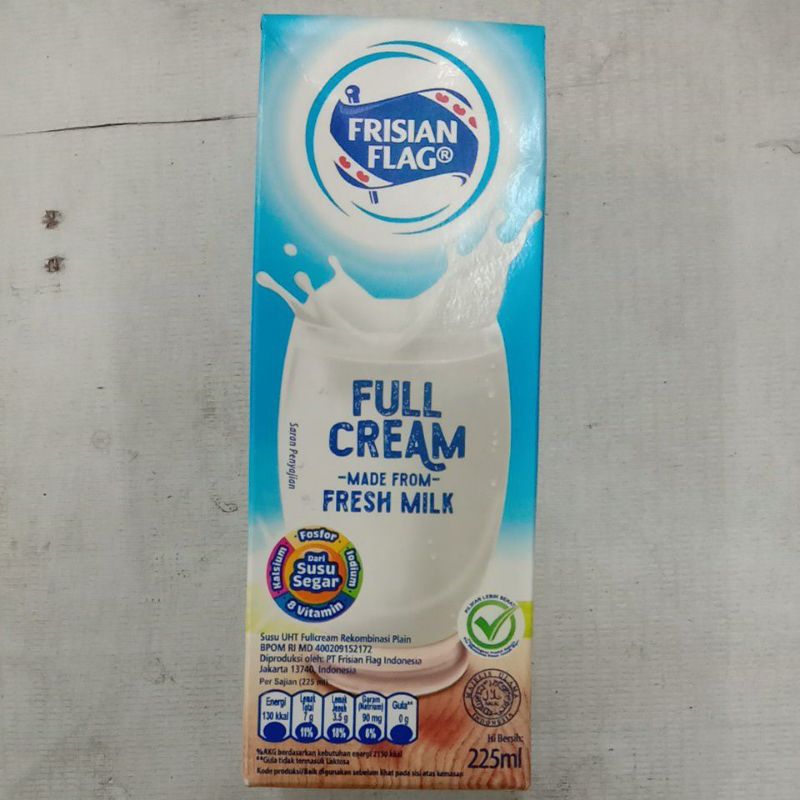 

Frisian Flag Full Cream 225ml