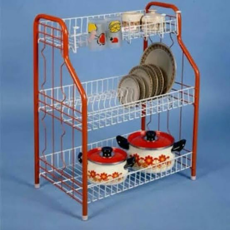 RAK PIRING MASTER 3 TINGKAT R03 / RAK PIRING MASTER ANTI KARAT - MASTER