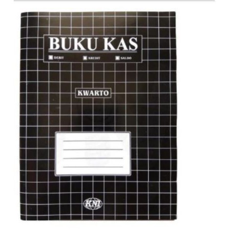 

Buku Kas Hitam Kwarto KNI Buku Cash Flow ATK Alat Tulis Kantor