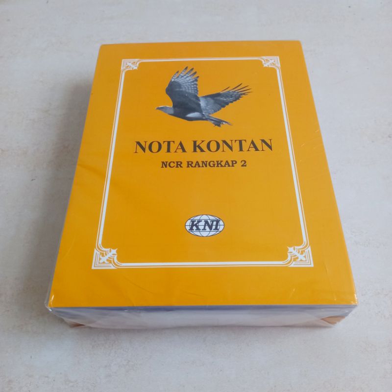 

[ ECER MURAH ] Buku Nota Kontan Besar NCR Rangkap 2 - KNI 2PLY B2 ( Ukuran 21 x 16 cm )