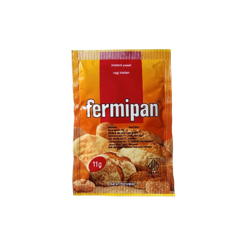 

Fermipan ragi untuk roti 11g