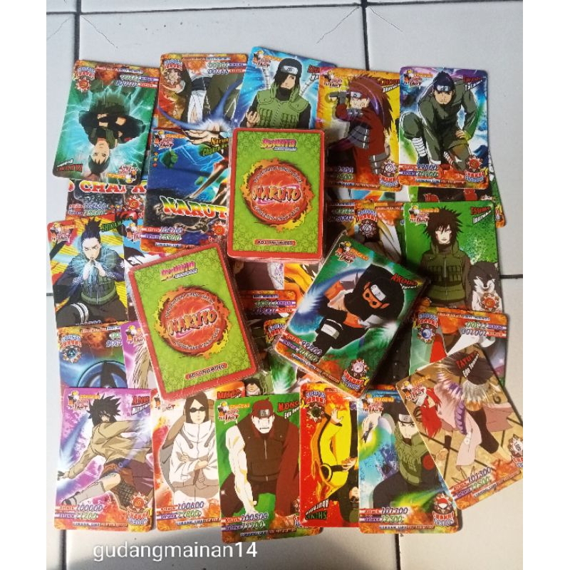 Mainan Kartu Naruto Boruto Pack Isi 30pc