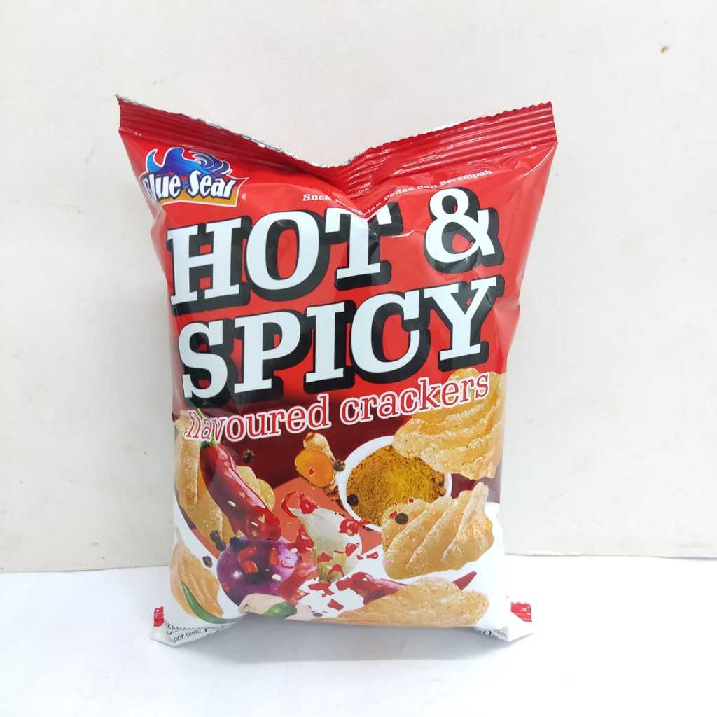 

BLUE SEAL HOT AND SPICY FLAVOURED CRACKERS 50 GR