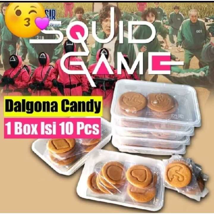 

Permen Dalgona Candy Squid Game Virall.