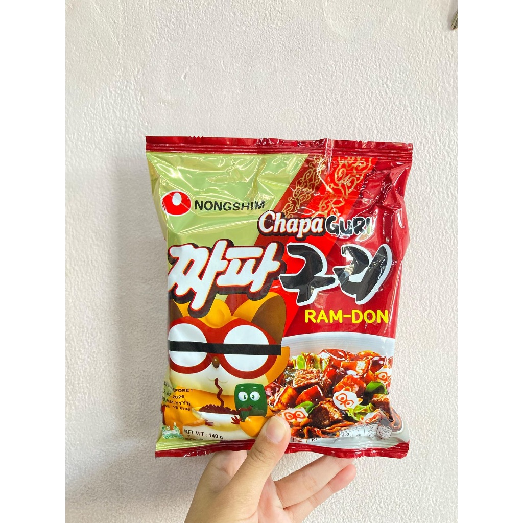 

[PACK] NONGSHIM CHAPAGURI RAMYUN UDON - RAMDON KOREA NOODLES