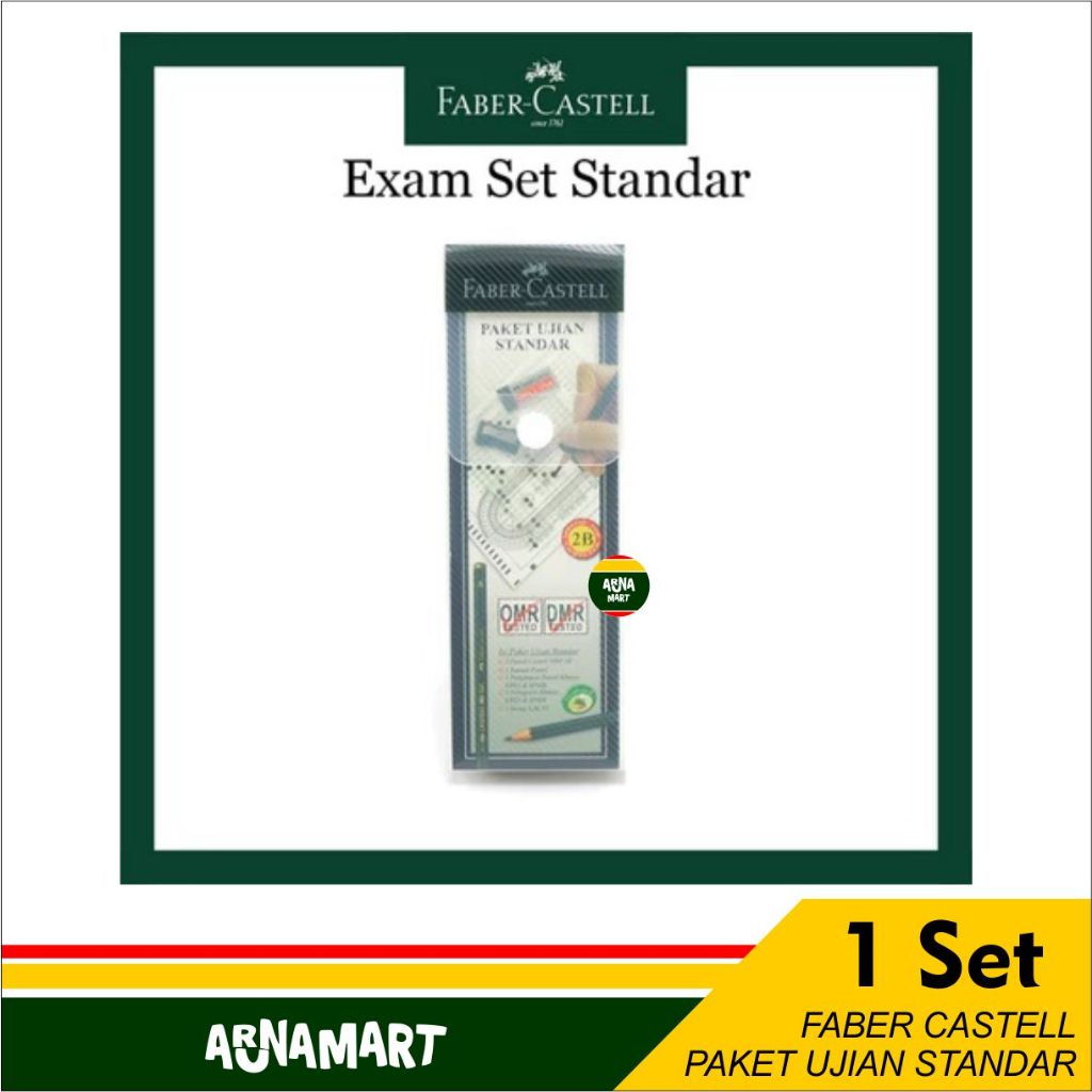 

FABER CASTELL PAKET UJIAN STANDAR