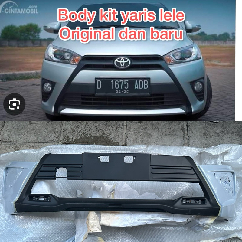 bodykit yaris lele 2014 original dan baru
