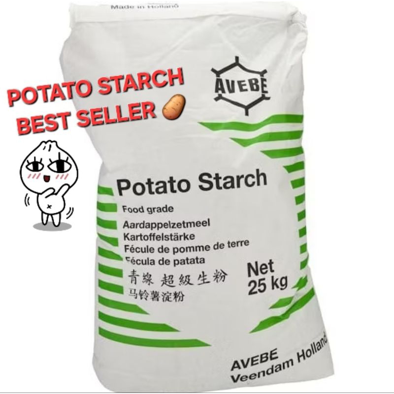 

POTATO STARCH TEPUNG KENTANG EVEBE HOLLAND 1KG