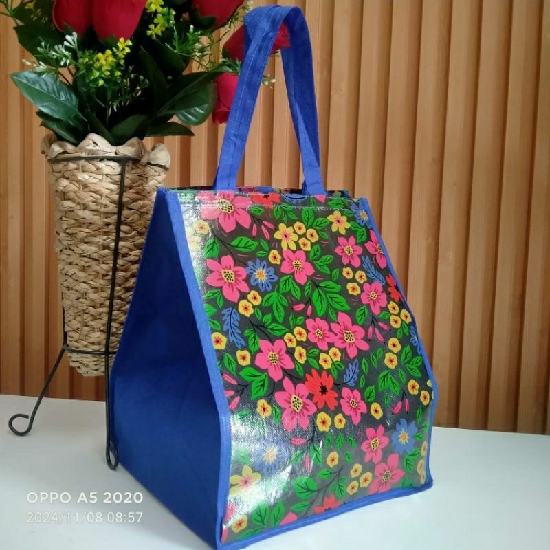 

tas laminasi bunga