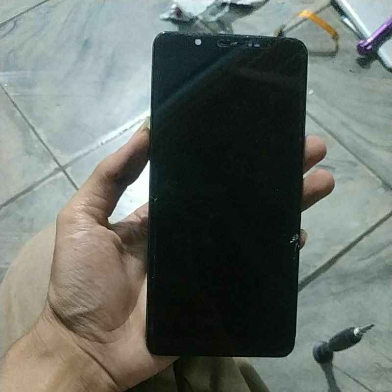 LCD MINUS GLASS BEKAS VIVO Y71