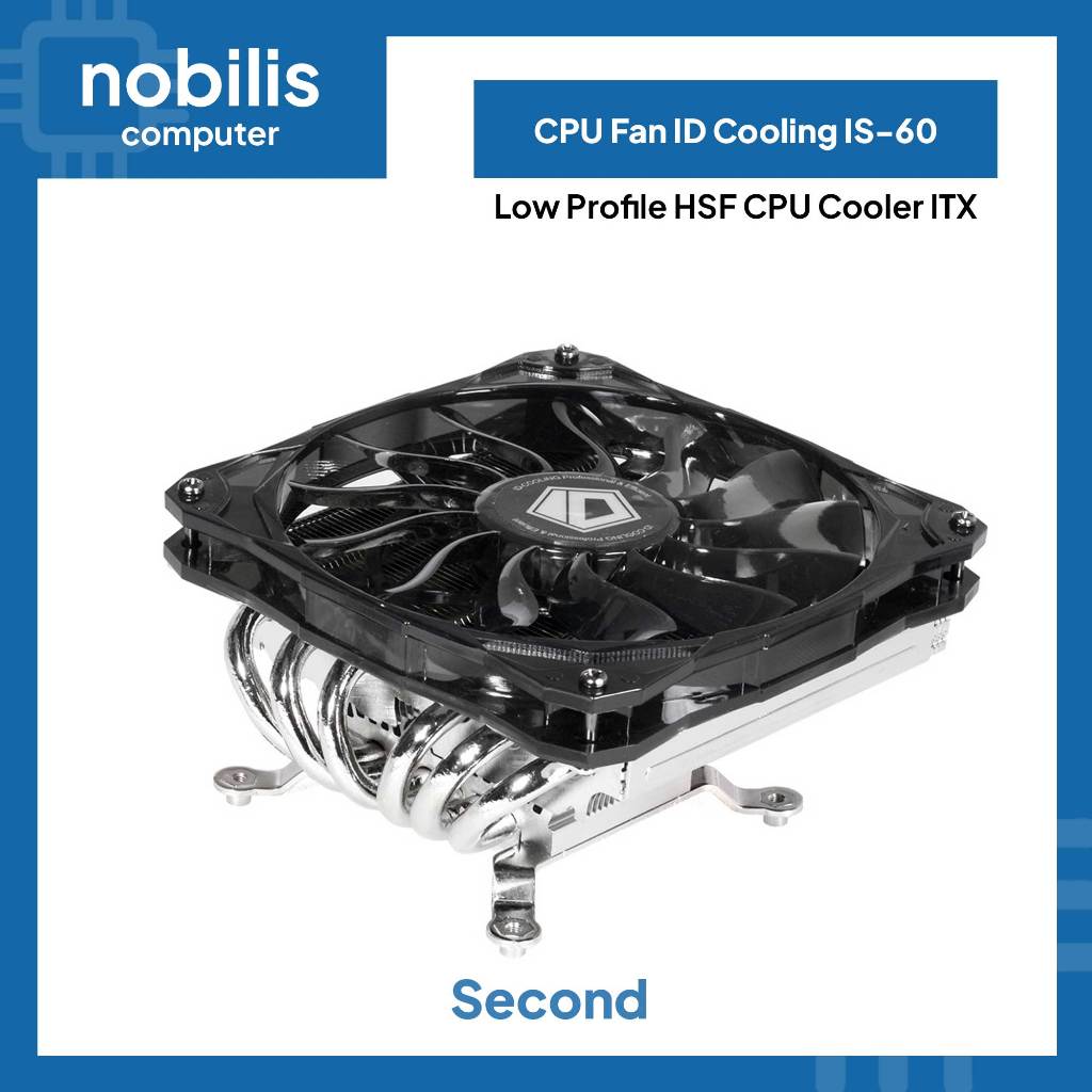 ID-Cooling IS-60 IS60 CPU Cooler ITX Low Profile Fan