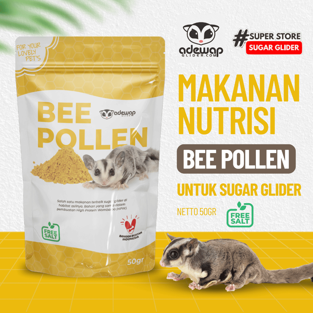 ADEWAP GLIDER Premium Bee Pollen Sugar Glider