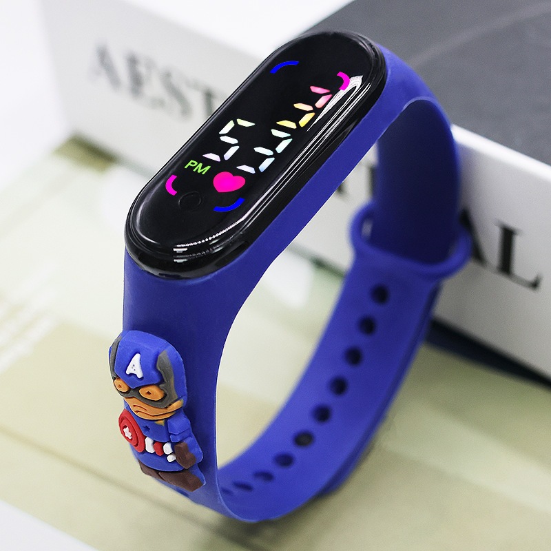 Jam Digital Ultraman Anak Laki-laki Jam Waterproof