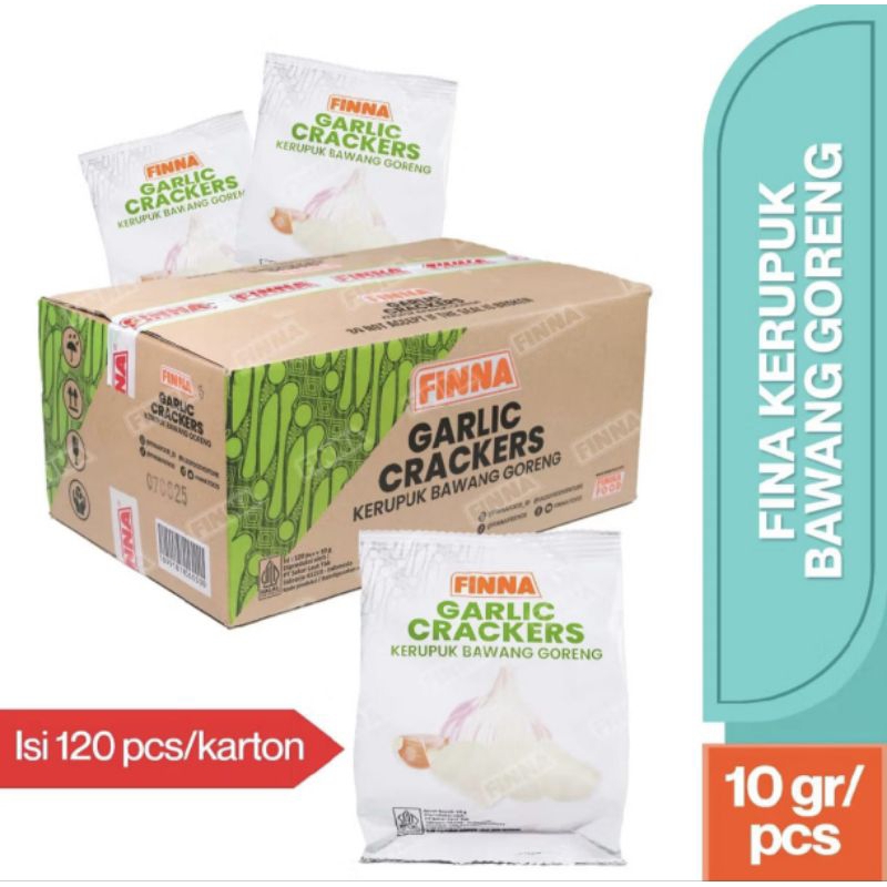 

Finna kerufuk bawang goreng 10g(120 bungkus/ karton)