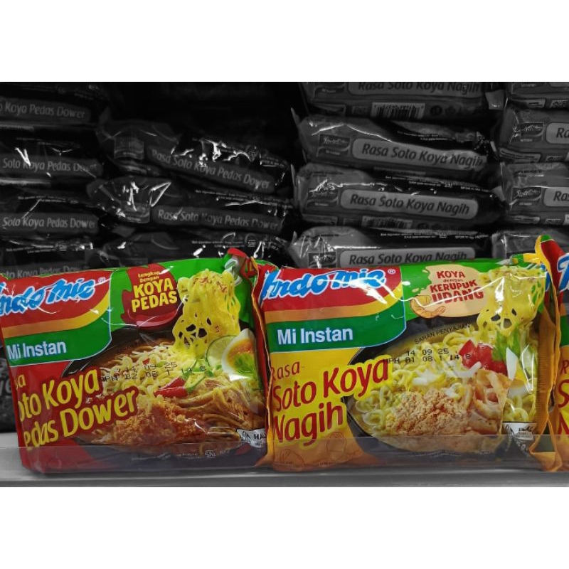 

Indomi Soto Koya Nagih dan Soto Koya Pedas Dower 76gr